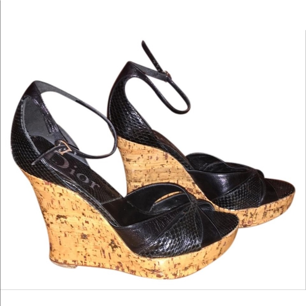 Dior wedges